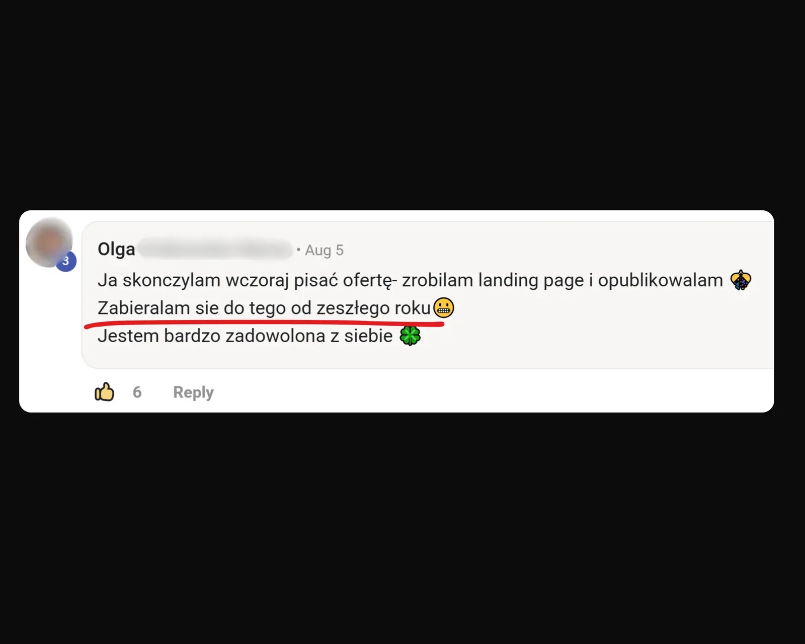 Opinia osoby po pracy z Bartoszem Kubiakiem